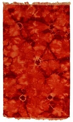 Exquisite Rugs Flatweave flatweave New Zealand Wool Red Area Rug - 3' x 5'