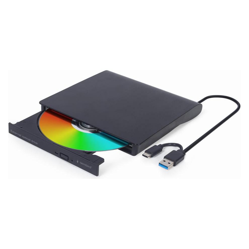 Gembird External USB DVD drive (CD Brenner, DVD Brenner) (DVD-USB-03)