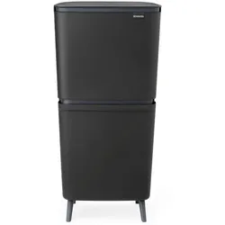 brabantia Abfalleimer SortUp 20L+25L Schwarz