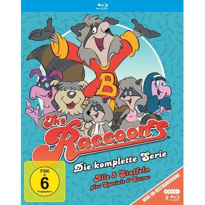 Die Raccoons - Die komplette Serie (neue 4K-Restaurierung aller 5 Staffeln plus Specials & Extras) (5 Blu-rays), Blu-ray