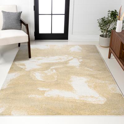 JONATHAN Y Marmo Abstract Two-Tone Modern Area Rug