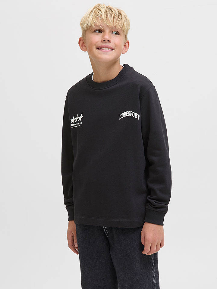 JACK & JONES Junior Sweatshirt "Signal" in Schwarz - 140