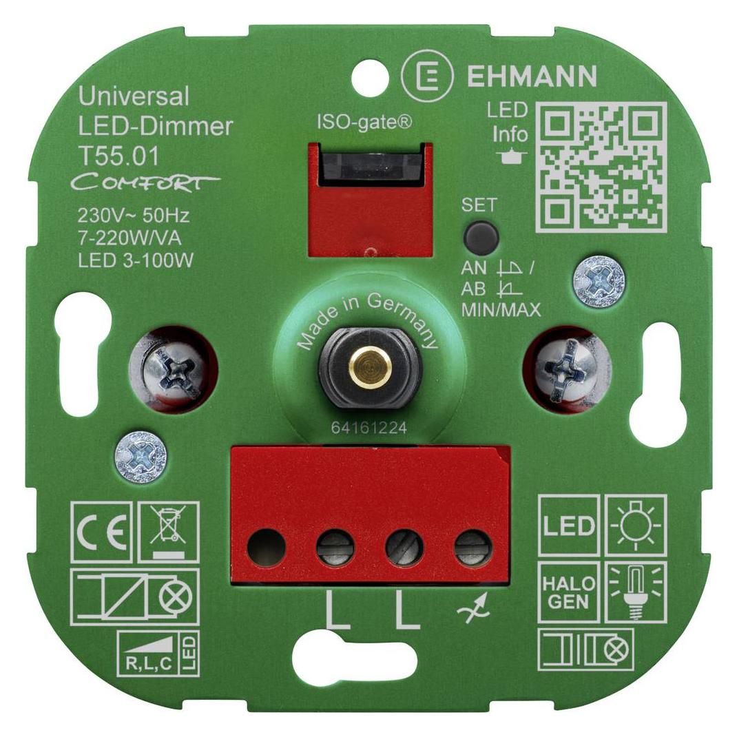 Ehmann LED Universaldimmer T.01 Abdeckung (5591x0100)