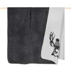 pad Kuscheldecke Fundeer 150 x 200 cm Mischgewebe Anthracite