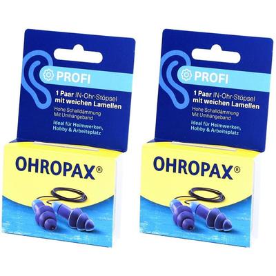 Ohropax Profi Lamellenstöpsel In-Ohr 2x 2x2 St