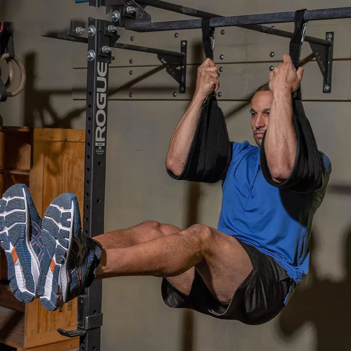 INF Pull-Up Armschlaufen - 2er Pack: Bauchhängeschlaufen für Core-Training