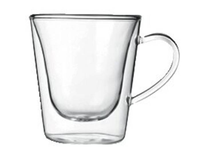 BORMIOLI LUIGI Teegläser-Set Thermic Glass transparent Borosilikatglas H 8 cm 0.12 l 12 Stk