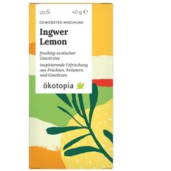 Gewürztee - Ingwer Lemon 20 Beutel