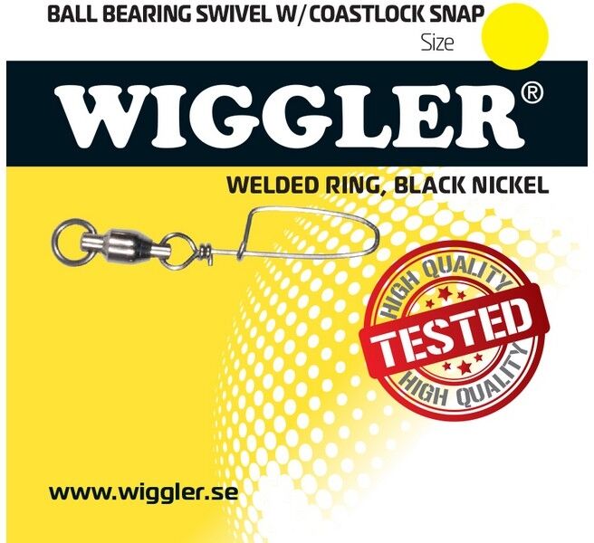 Wiggler Ball Bearing Swivel With Snap
