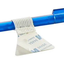 Stiftschlaufe PREMIUM weiß, Kunststoff, Kautschuk