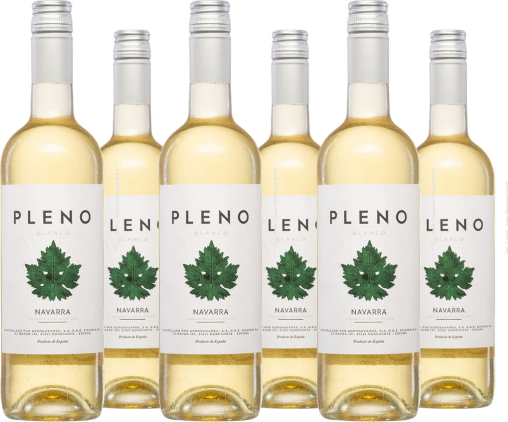 6er Vorteilspaket Pleno Blanco 2025 Bodegas Agronavarra