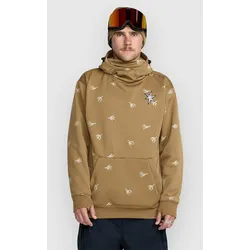 Volcom Hydro Riding Hoodie bronze Gr. XS