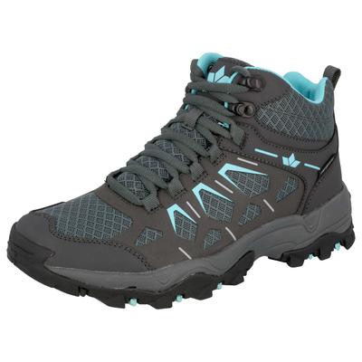 Outdoorschuh LICO "Outdoorstiefel Sierra High", Damen, Gr. 37, Textil, grau, Synthetik, Schuhe Outdoorschuh