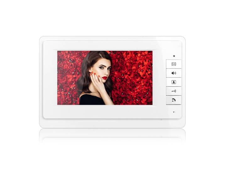 Câble de connexion 4 conducteurs, moniteur intérieur, interphone vidéo filaire, unité intérieure, écran LCD 7 pouces