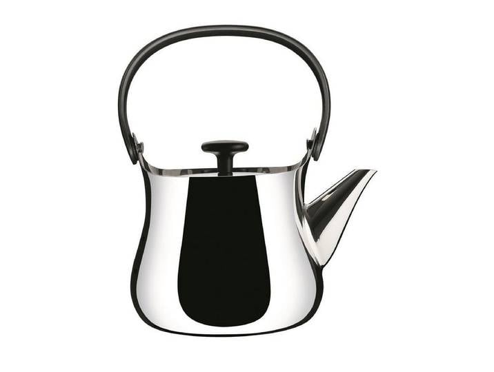 Alessi Teekanne Wasserkessel Teekanne CHA 0.9 l, 0.9 l, Mit Teesieb, für alle Herdarten inklusive Induktion