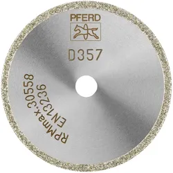 Pferd, Sägeblatt, Dia.- und CBN-Trennwerkzeuge Galvanik D1A1R 50-2-6 D 357 GAD