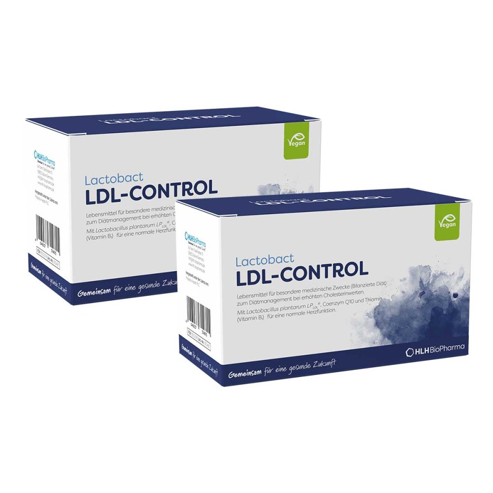 HLH BioPharma GmbH Lactobact LDL-CONTROL magensaftresistente Kapseln 08106229