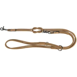 Trixie Be Nordic Hondenriem Verstelbaar Leer Bruin (L, XS, Hund, Allgemein), Halsband + Leine