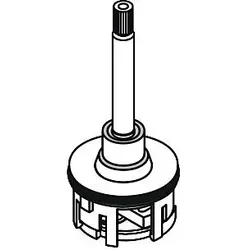 hansgrohe Einsatz kpl.2-Loch 92371000 Wannenrandthermostat