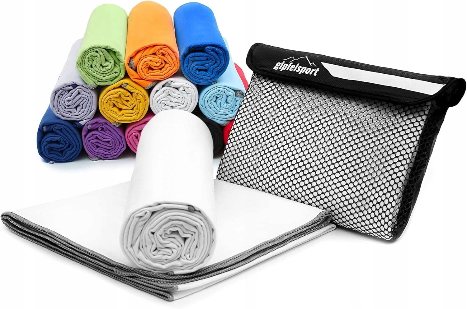 Sneldrogende microvezel handdoek voor volwassenen voor sport en reizen
