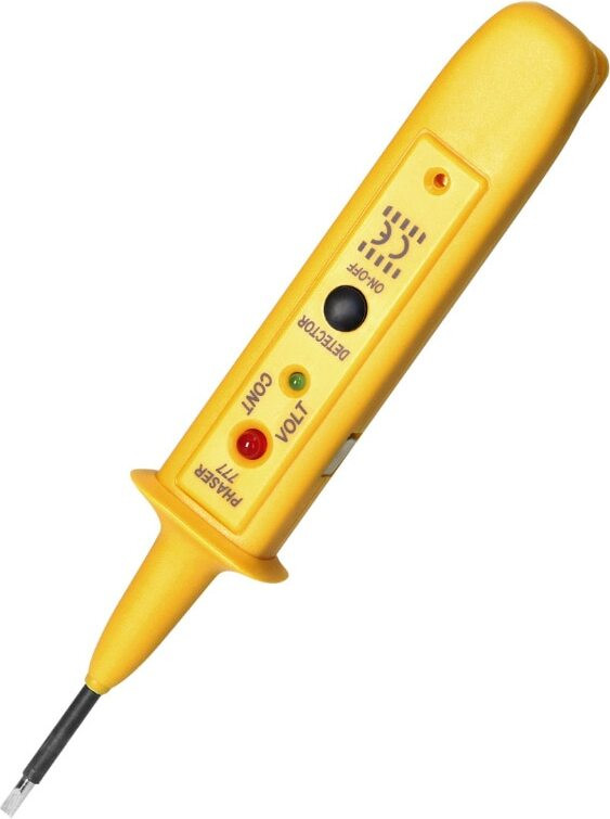 ORNO Fazer 777 Multifunctionele elektronische tester, 3-500V, geel