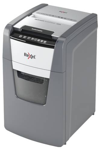 Rexel Optimum AutoFeed+ 150X Aktenvernichter 150 Blatt Mikroschnitt 4 x 28mm P-4 44l Vernichtet auch Büroklammern, Heftklammern