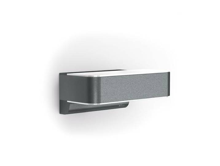 Steinel Außenleuchte L 810 C anthrazit, LED Up-/Downlight, ohne Sensor, 9,8 W, Wandleuchte per Bluetooth App vernetzbar