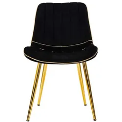 Mauro Ferretti, Stühle, Stuhl Paris schwarz (2er-Set) (2x)