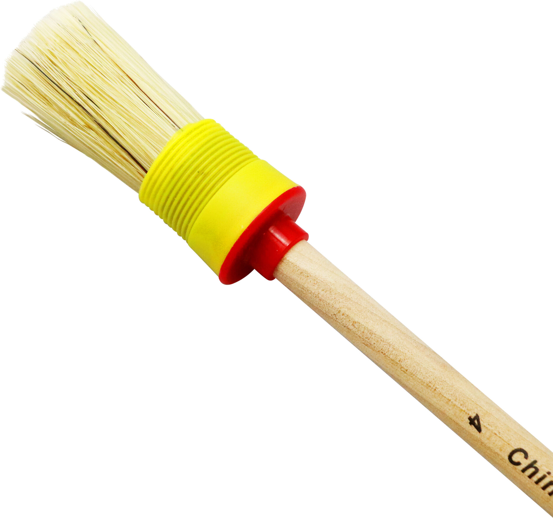 SPRINTIS Pinceaux ronds 25 mm (virole) - Taille 4, bois, plastique, brun