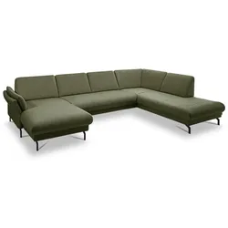 Segmüller Werkstätten Wohnlandschaft Mara02 Stoff Grün
