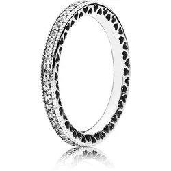Pandora 190963CZ Damen-Ring Unendliche Herzen, 56/17,8