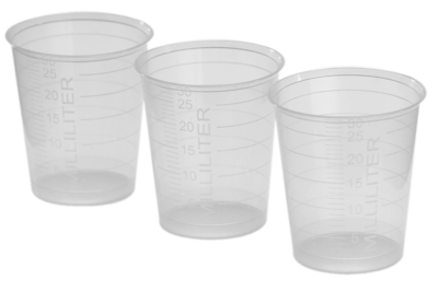 Dr. Junghans Medical GmbH EINNEHMEGLAS graduiert Kunststoff transparent 80 St 10947812