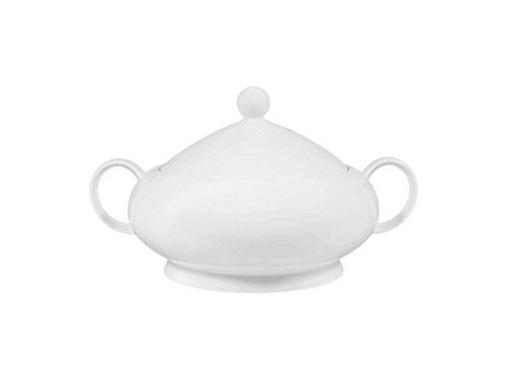 Seltmann Lido Schüssel mit Deckel, Weiss, 2.10 L, 1-teilig