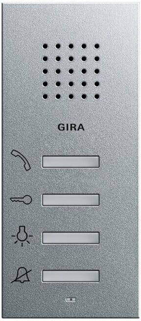 Gira Station d’appartement mains libres AP alu 125026 (125026)