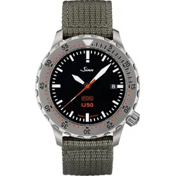 Sinn Taucheruhren U50 HYDRO Tegiment 1051.030 - schwarz,grün,olive - 41mm