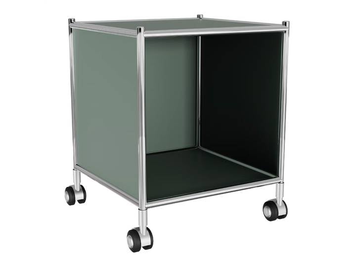 Nachttisch Cubo lorbeer Metall B 41 H 45 cm - Möbel Konfigurator: Traummöbel individuell zusammenstellen