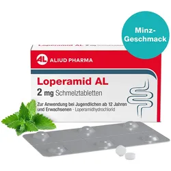 LOPERAMID AL 2 mg Schmelztabletten 12 St
