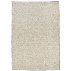 Allgäuer Teppichmanufaktur Webteppich Alpina Elegance 200 x 250 cm Schurwolle Grau
