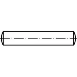DIN 7 - Stahl blank - 30x70 - Zylinderstift Toleranz m6