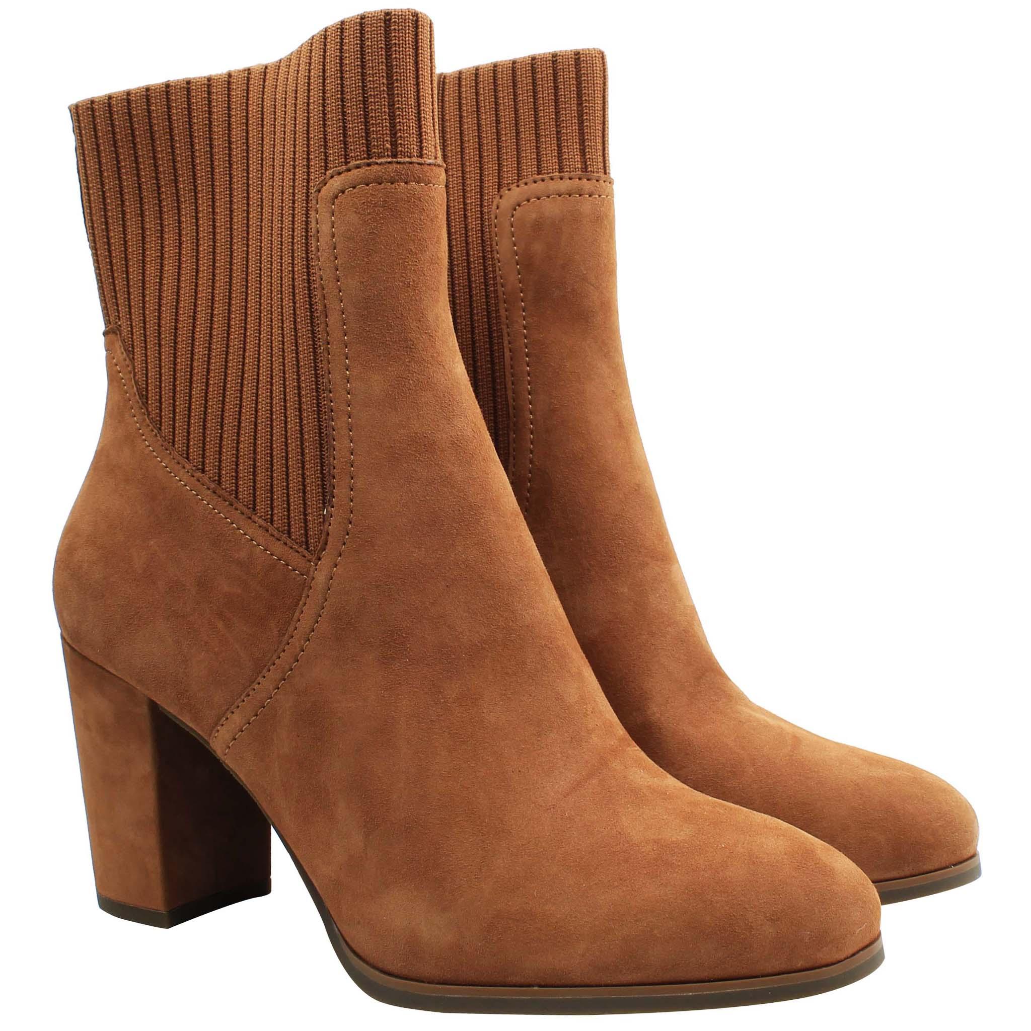 Vionic Kaylee Damenstiefel mit Absatz in Braun