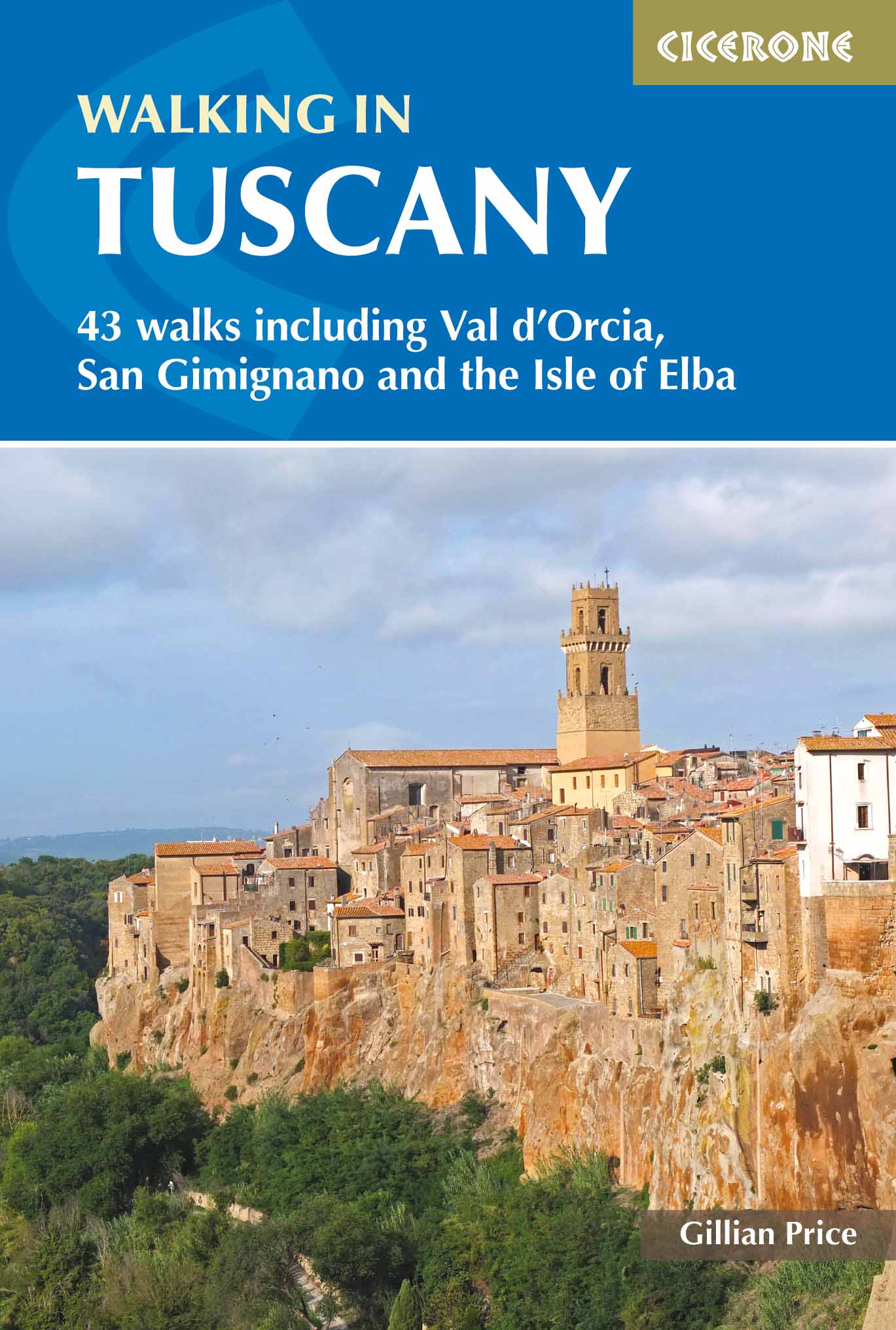 Guide de randonnées (en anglais) - Tuscany walking guide 43 walks   Cicerone