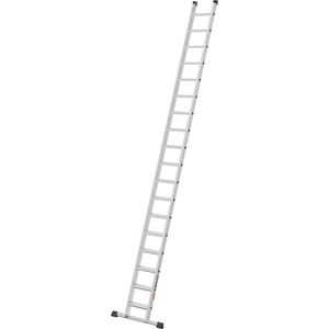 Hailo Anlegeleiter Master A60, 10000-105, Länge 4,67m, aus eloxiertem Aluminium, extrabreit, mit 18 Stufen