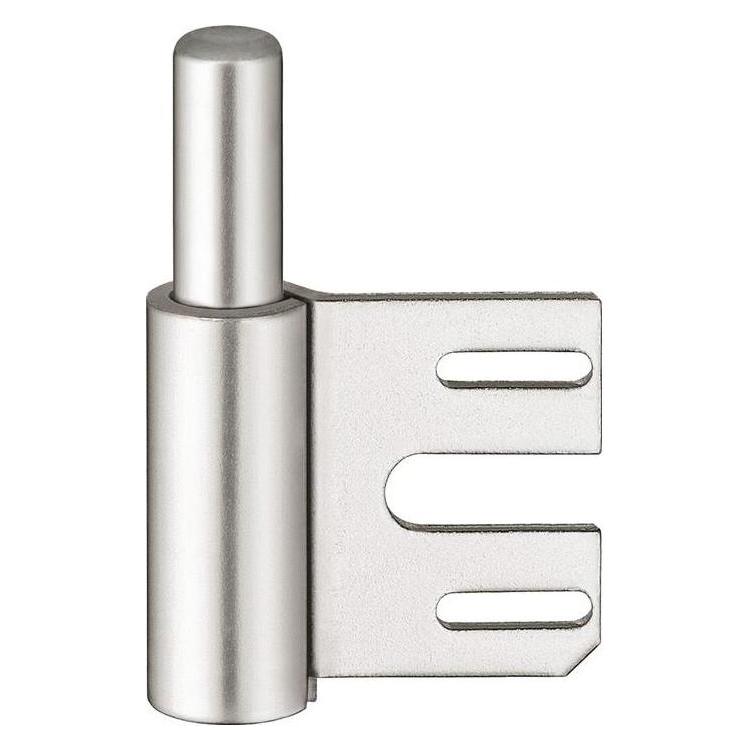 Simonswerk Rahmenteil V 8100 Stahl vernickelt für 2-teilig Stahlzargen (5 010283 0 01512)