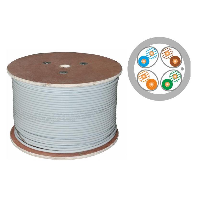 Alantec KIF6ALSOH500D Netzwerkkabel U/FTP (STP) (U/FTP, CAT6a, 500 m) (KIF6ALSOH500D)