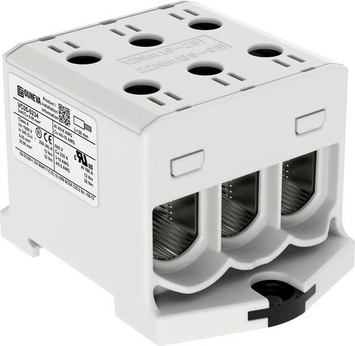 Ouneva Group VC05-0234 Verteilerblock Schrauben Grau 1St.