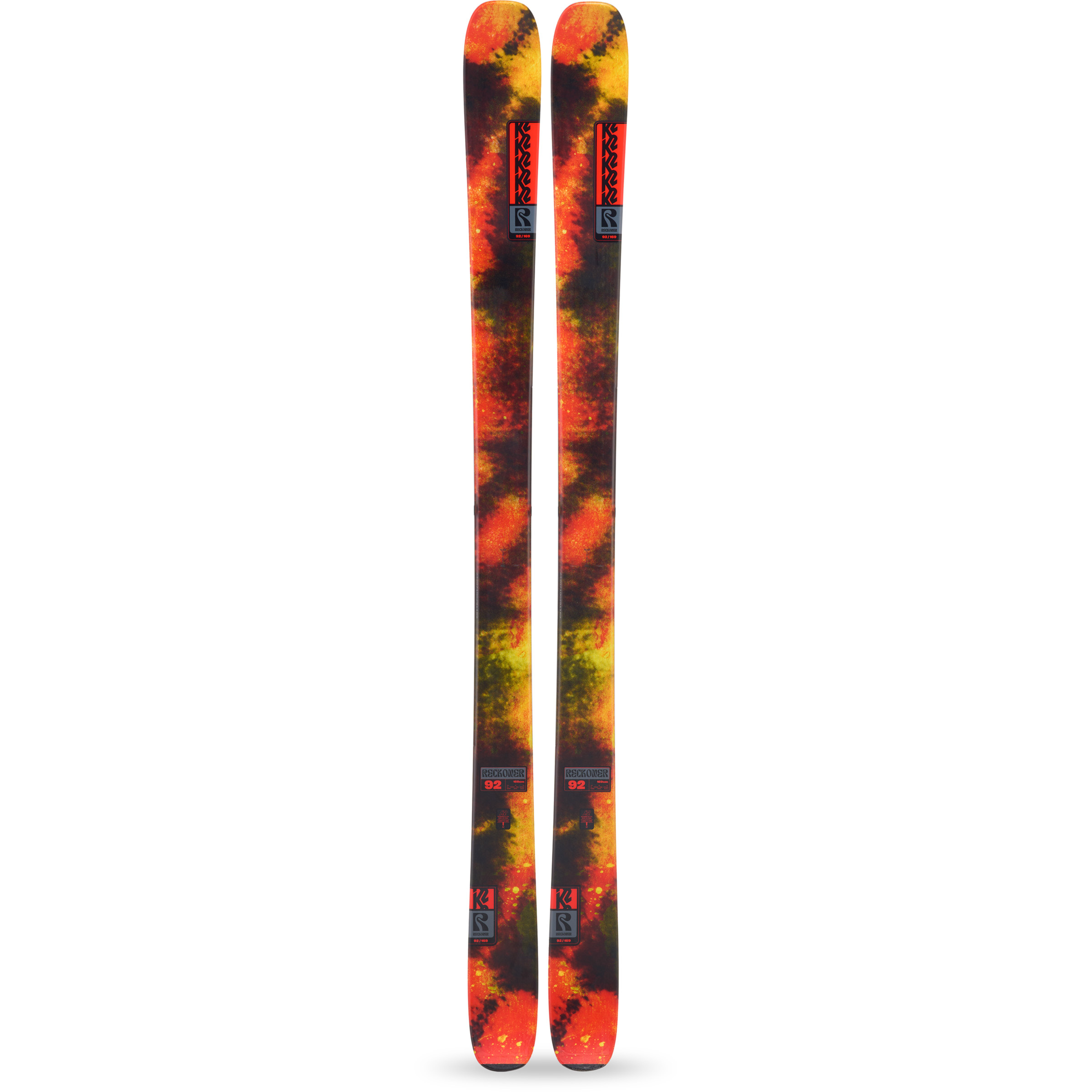 K2 Reckoner 92 Freerideski 26/27 Ski orange Größe 179CM Freeride
