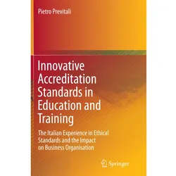Innovative Accreditation Standards in Education and Training, Fachbücher von Pietro Previtali