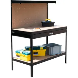 HTI-Line, Werkbank + Arbeitsbock, Werkbank (120 cm, 60 cm)