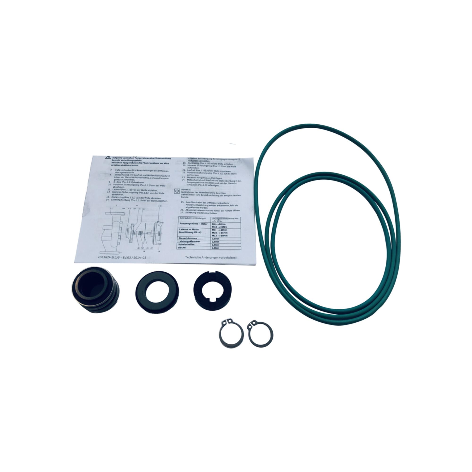 Wilo mechanisches Ersatzteil GRD.ID.17 IPL+IP-E Viton SET (2023042)