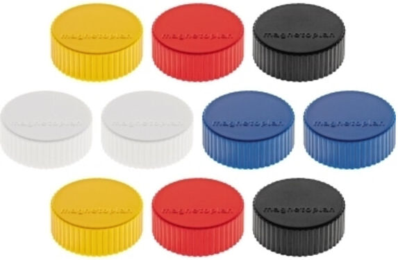 Magnet D34mm VE10 Haftkraft 2000 g weiß ; E/D/E (1660000)